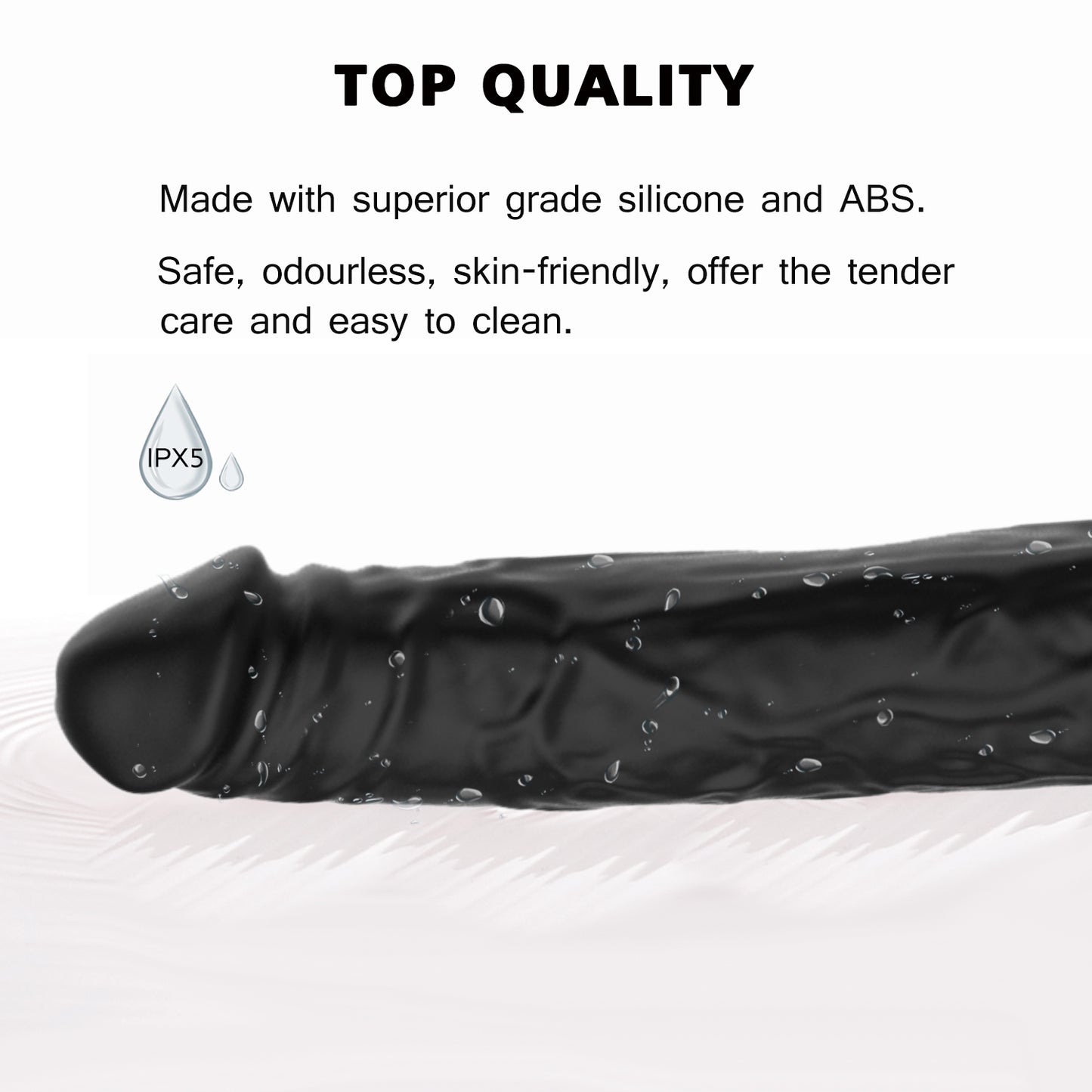 TERRY- Wholesale Adult Sex Toy 10 Mode Silicone Realistic Dildo Vibrator