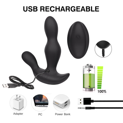 RICHARD-Custom Colour Wireless Remote Control Silicone Anal Sex Toys Prostate Massager