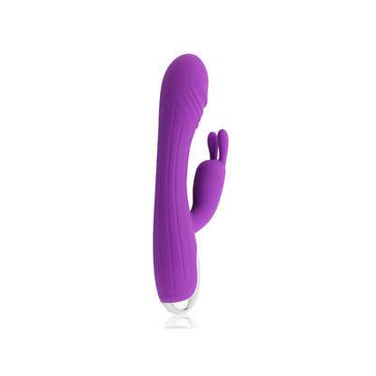 ARYA-Silicone G-spot Rabbit Vibrator Black