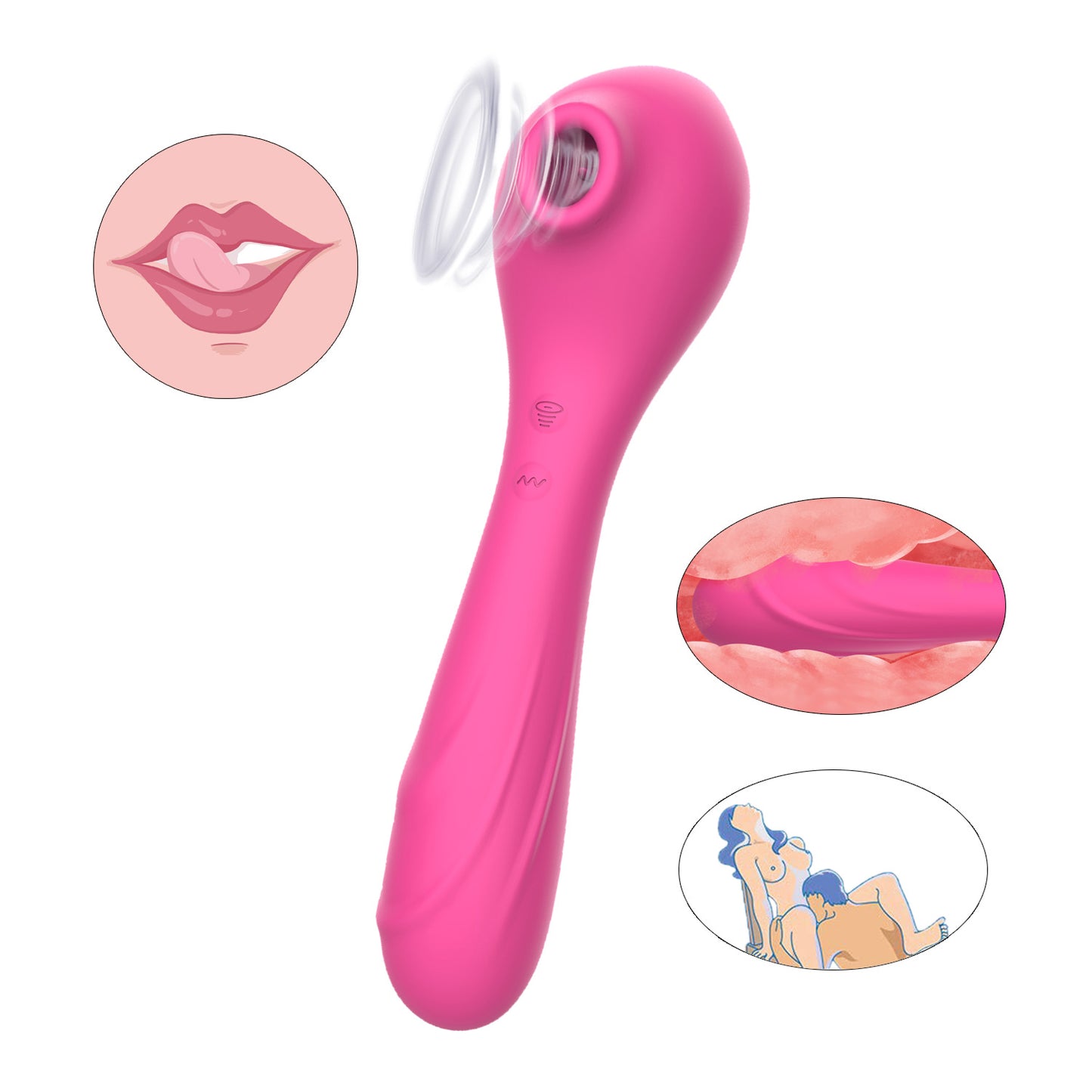 ELLIE-Sex Toys Woman Double Stimulator Clit Sucker Stimulator Vagina Nipple Sucker Clitoris Vibrator